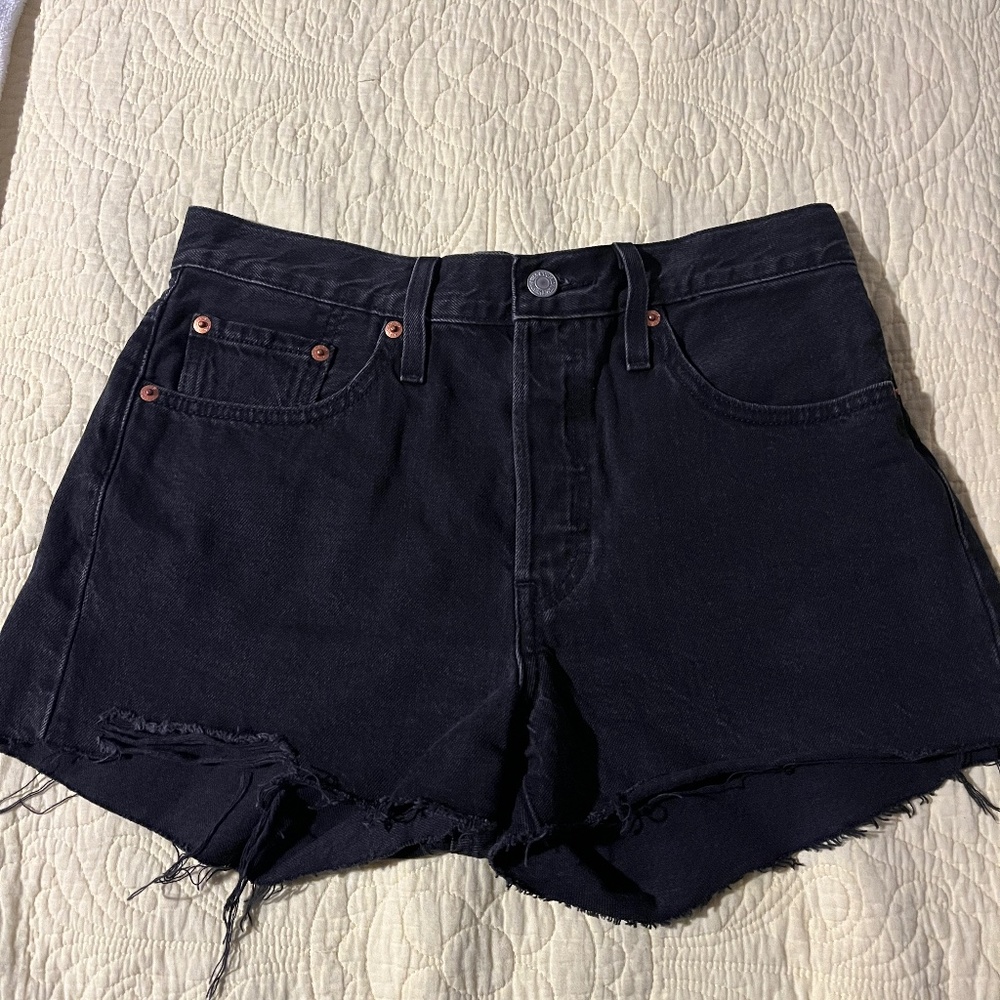 Levi 501 denim shorts